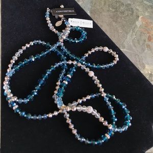 White House Black Market convertible necklace, NWT